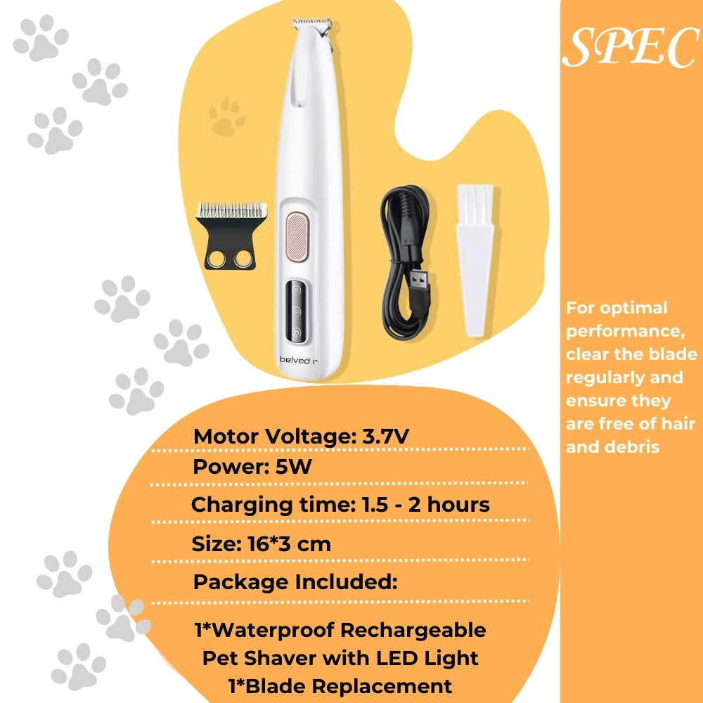 Trimmer dimensions and specifications
